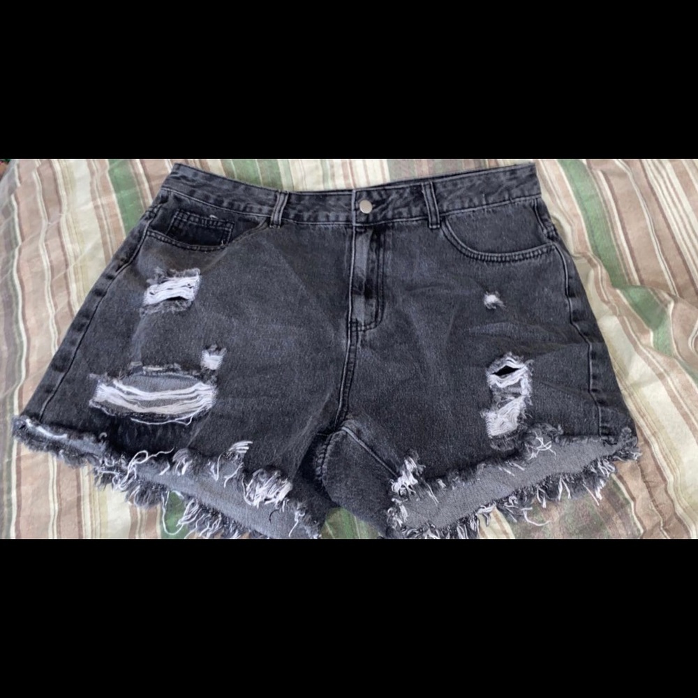 Shein denim shorts